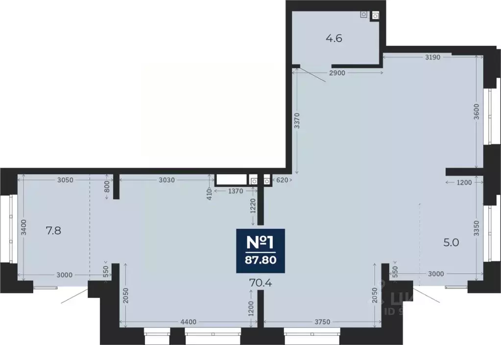 Помещение свободного назначения в Тюменская область, Тюмень Тобольский ... - Фото 1