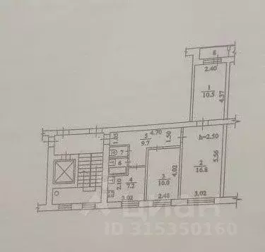 3-к кв. Московская область, Реутов ул. Некрасова, 14 (57.4 м) - Фото 1