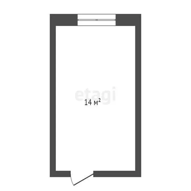 1к в 2-комнатной квартире (14 м) - Фото 1