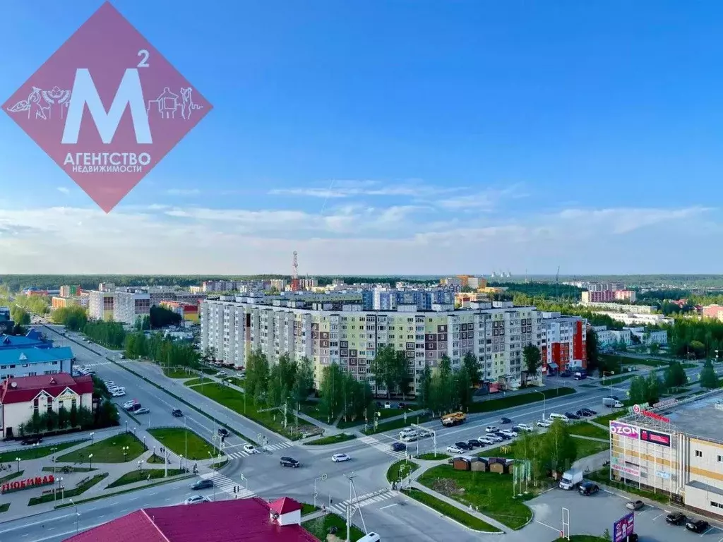 2-к кв. Ханты-Мансийский АО, Нягань 7-й мкр, 1 (61.7 м) - Фото 0