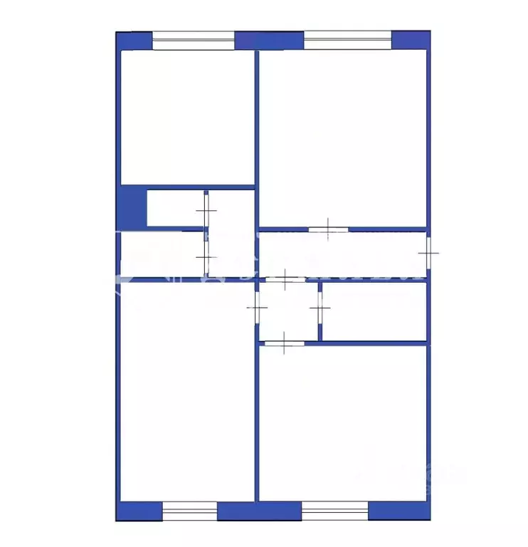 3-к кв. Кемеровская область, Ленинск-Кузнецкий ул. Пирогова, 9/1 (81.3 ... - Фото 2