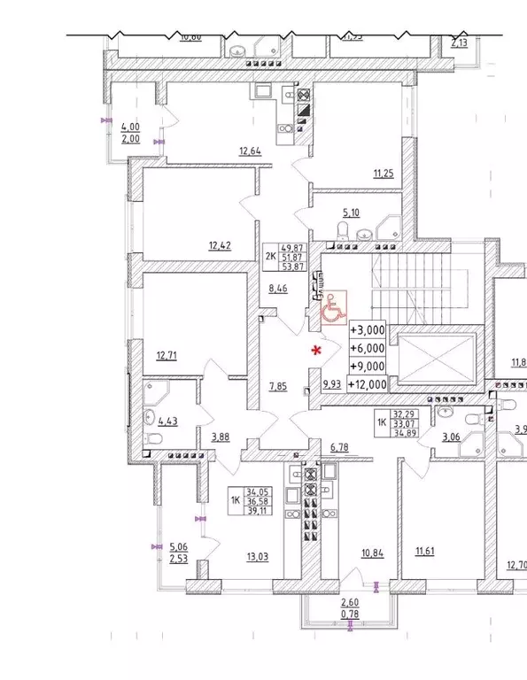 2-к кв. Калининградская область, Зеленоградск  (51.87 м) - Фото 2
