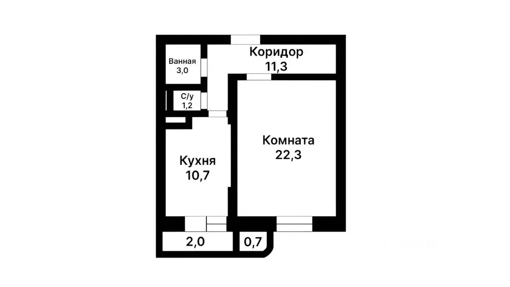 1-к кв. Московская область, Пушкино Новая Деревня мкр, Набережная ул., ... - Фото 2