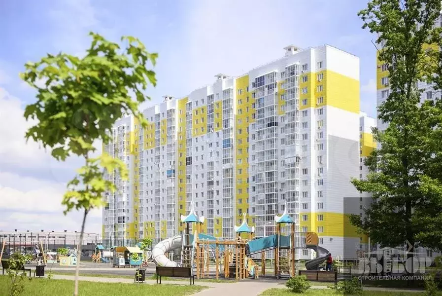 2-к. квартира, 65,4 м, 11/17 эт. - Фото 1
