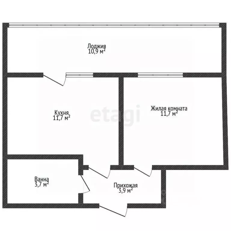 1-к кв. Краснодарский край, Краснодар ул. Командорская, 5/1 (31.0 м) - Фото 2