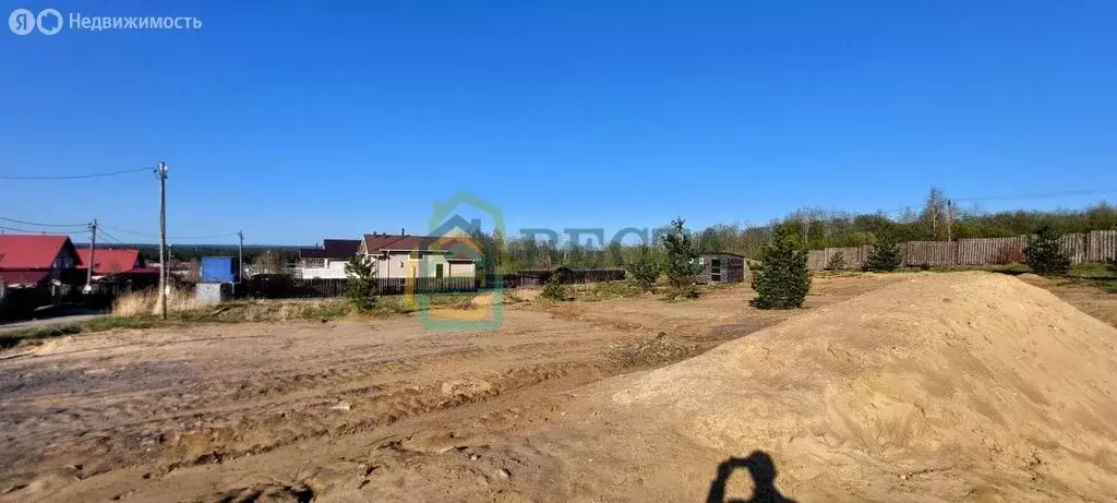 Участок в городской посёлок Рощино, коттеджный посёлок Сиреневая даль ... - Фото 1