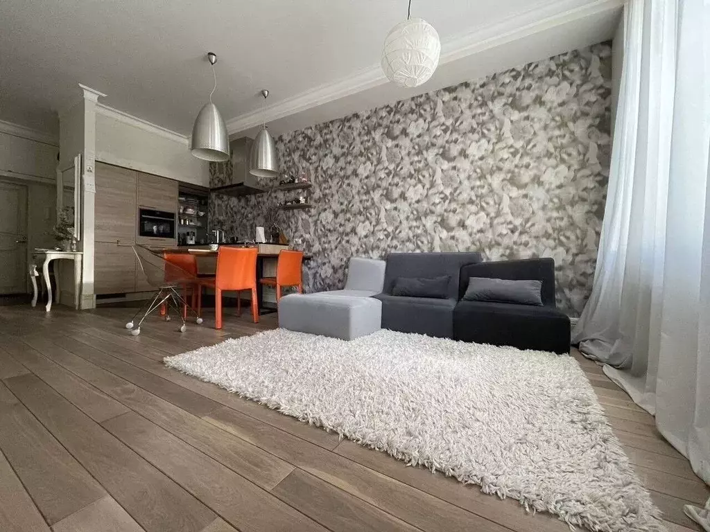 1-к кв. Санкт-Петербург Барочная ул., 12 (60.2 м) - Фото 1