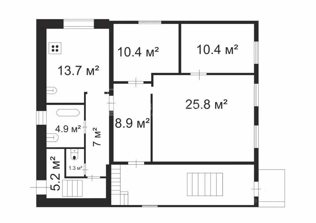 Дом в Владимирская область, Меленковский муниципальный округ, с. ... - Фото 2