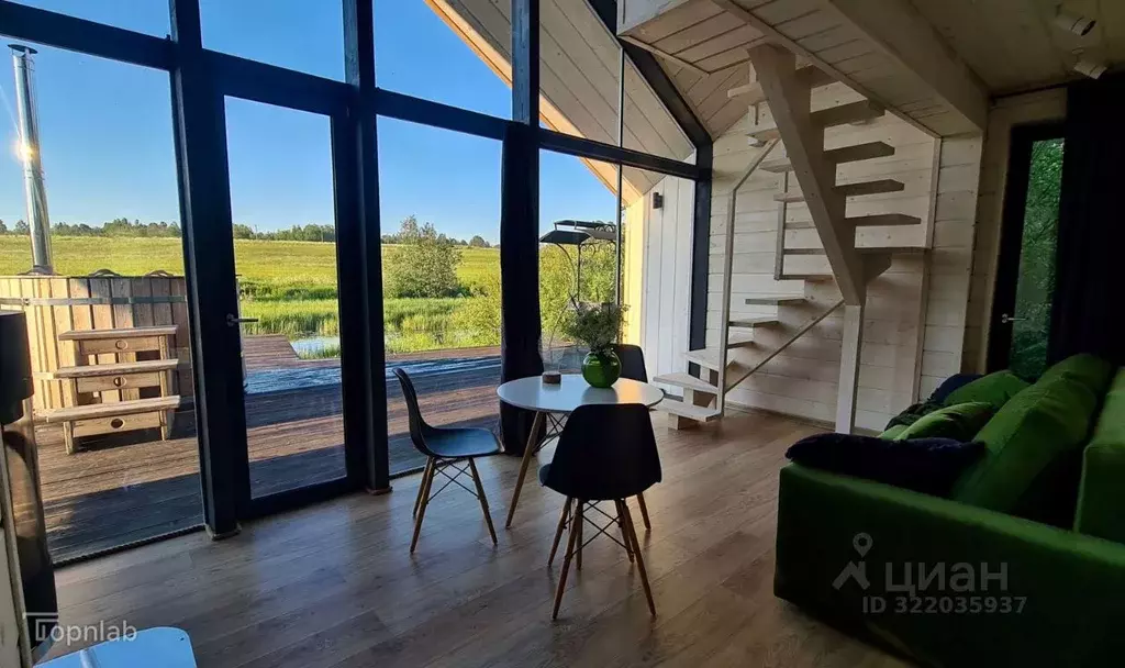 Дом в Карелия, Прионежский район, Заозерское с/пос, д. Ялгуба ул. ... - Фото 2