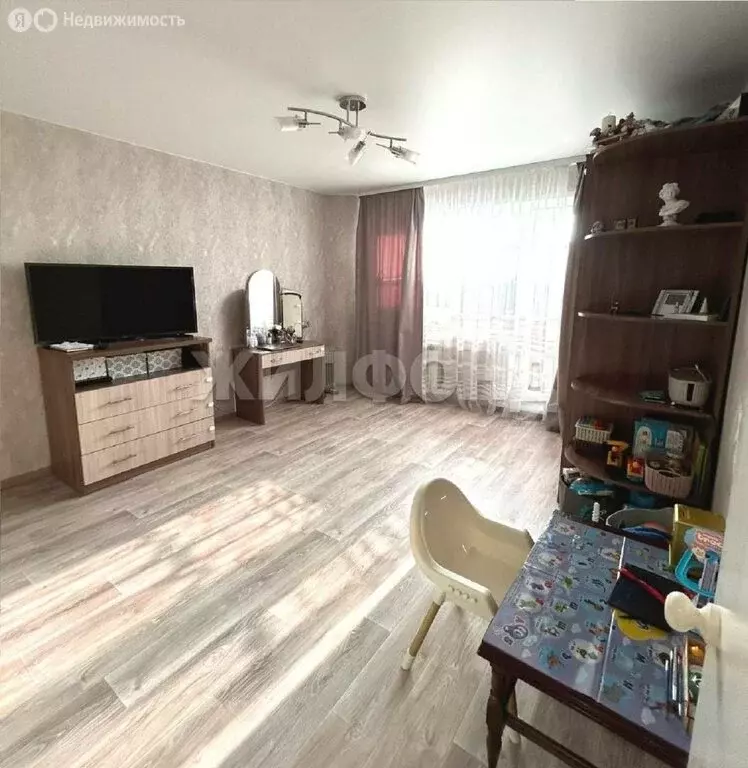 1-комнатная квартира: Новосибирск, Калининский район, микрорайон ... - Фото 0