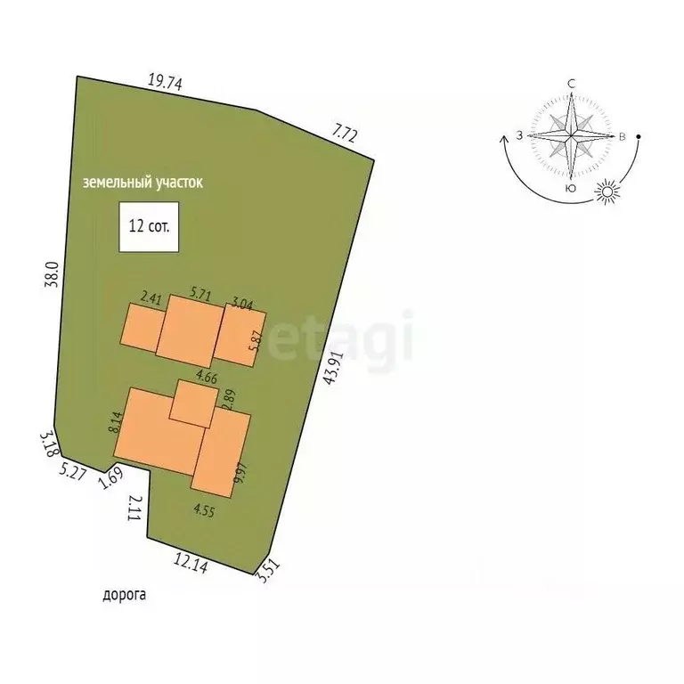 Дом в Саха (Якутия), Якутск ул. Три Сосны, 65/6 (158 м) - Фото 2