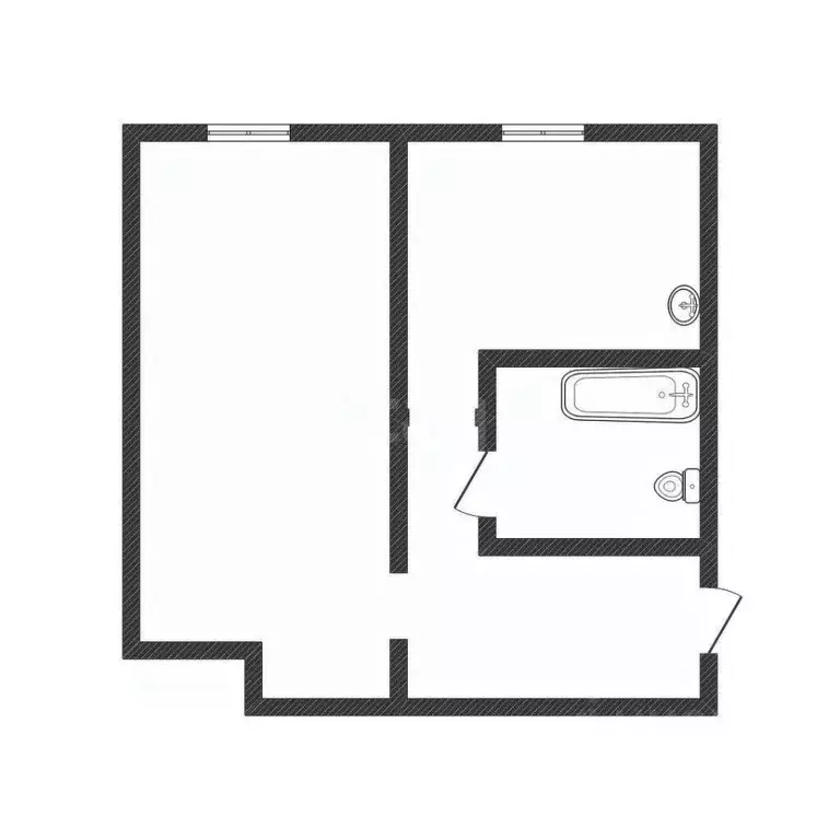 1-к кв. Алтайский край, Бийск Коммунарский пер., 27 (31.2 м) - Фото 2