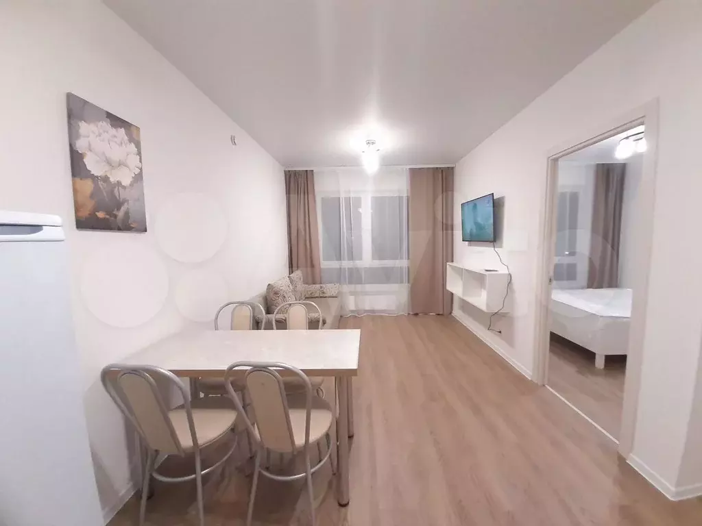 1-к. квартира, 34,2 м, 6/9 эт. - Фото 1