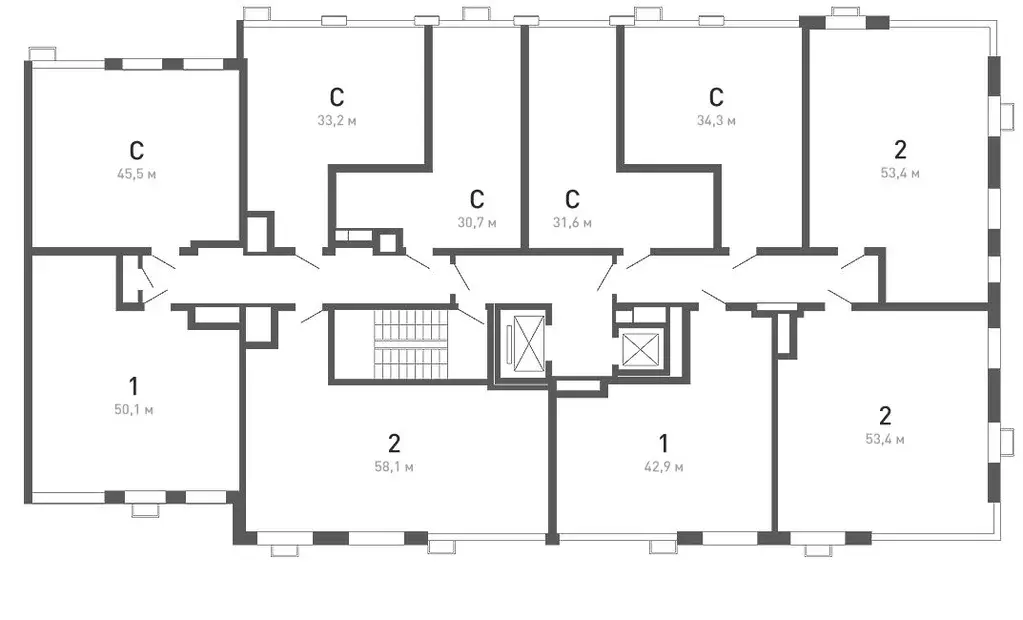 2-к кв. Воронежская область, Воронеж Ключи мкр, Ключи-клаб жилой ... - Фото 2