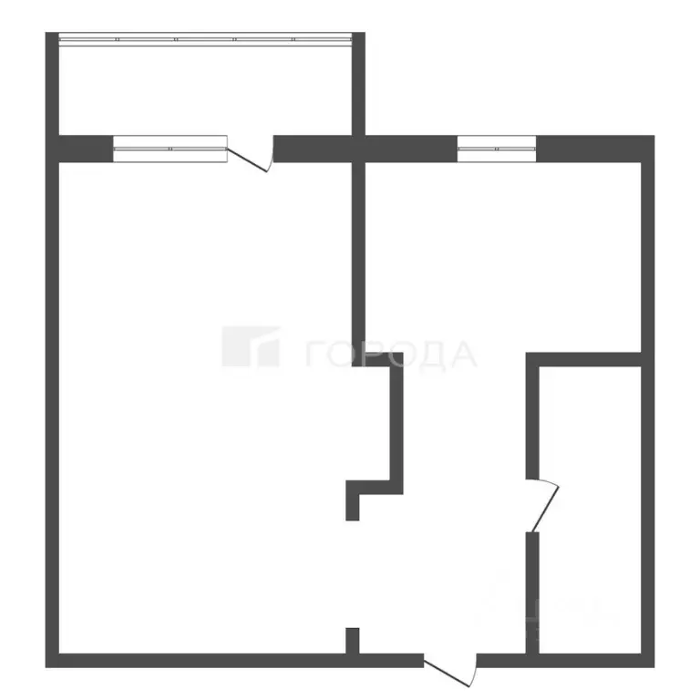 1-к кв. Алтайский край, Барнаул ул. Энтузиастов, 28 (34.0 м) - Фото 1