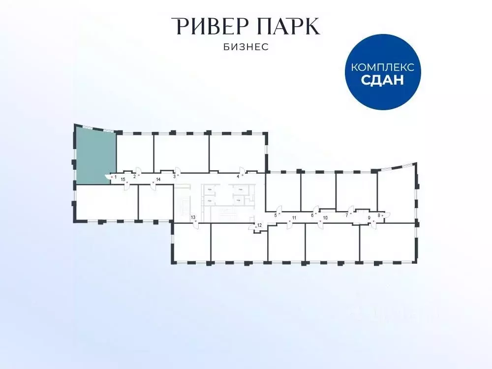 Офис в Москва ул. Корабельная, 5 (67 м) - Фото 2