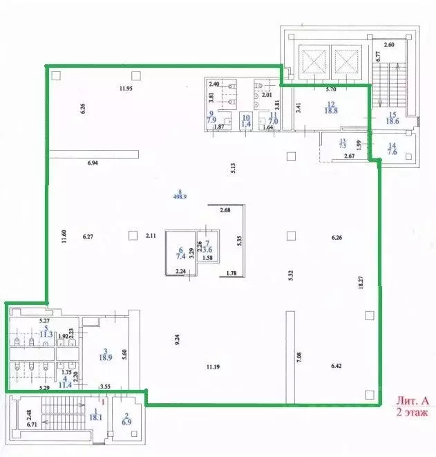 Офис в Москва ул. Дмитрия Ульянова, 7А (594 м) - Фото 2