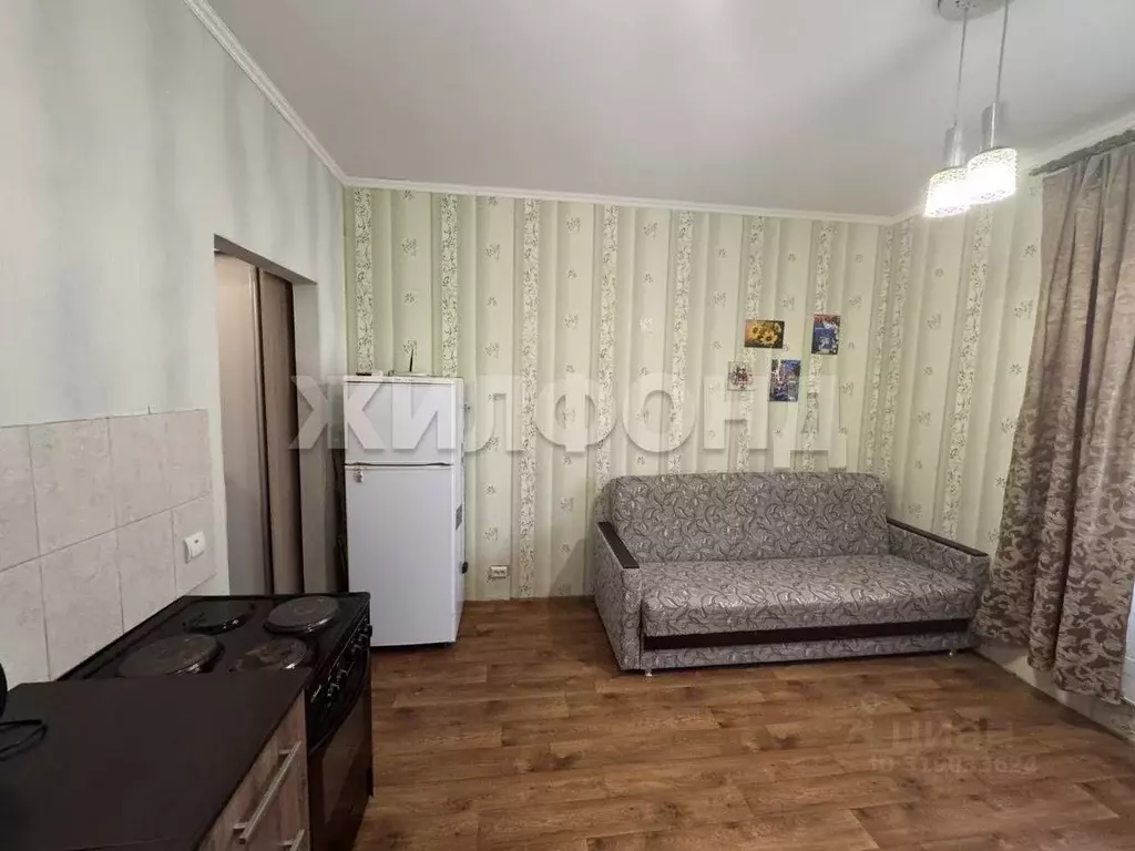 Студия Новосибирская область, Новосибирск ул. Одоевского, 1/9 (19.6 м) - Фото 1