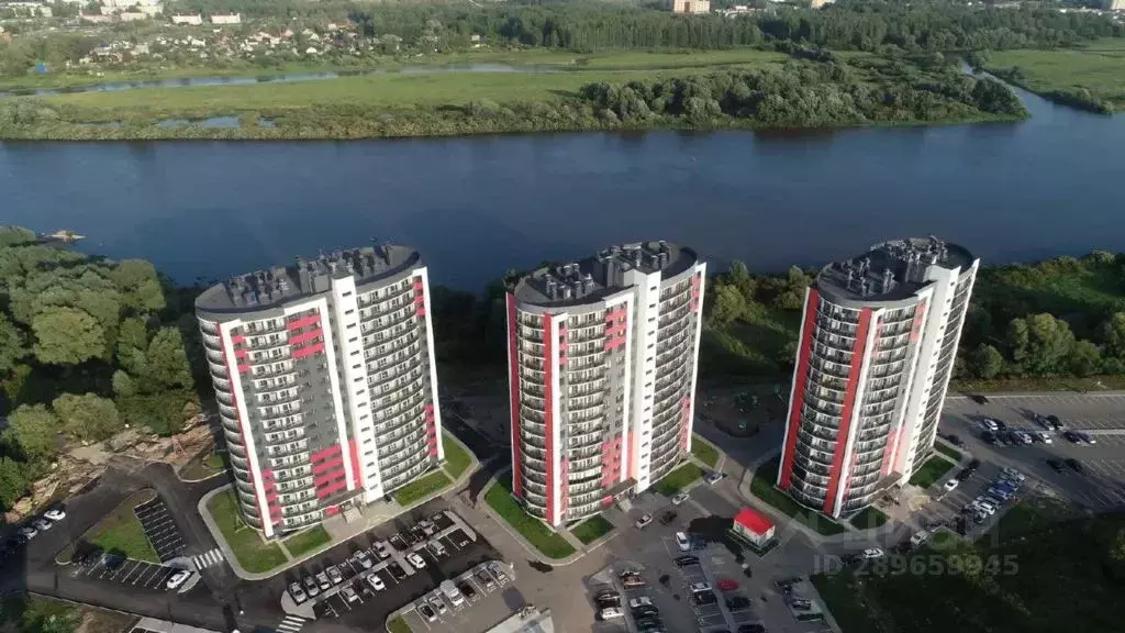 1-к кв. Новгородская область, Великий Новгород наб. Колмовская, 71 ... - Фото 1