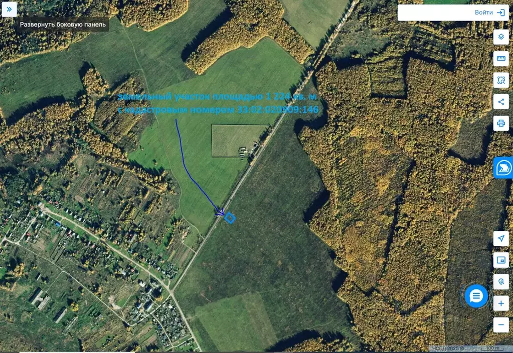 Участок в Владимирская область, Киржачский муниципальный округ, д. ... - Фото 1