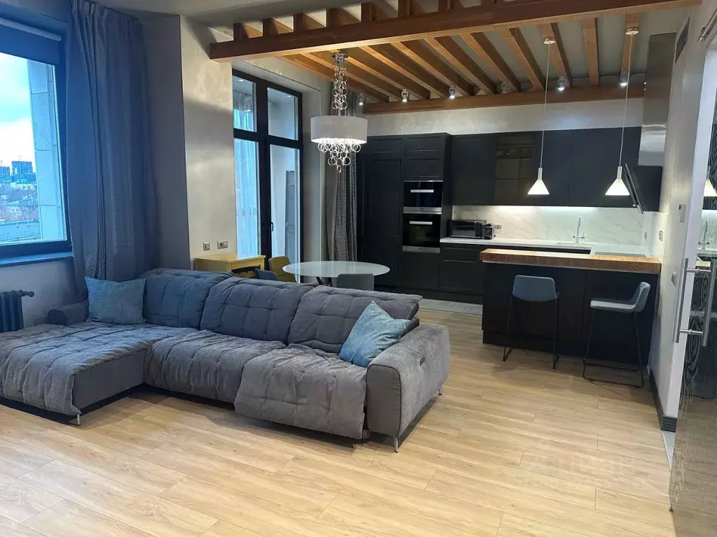 2-к кв. Москва 2-я Черногрязская ул., 6к1 (102.0 м) - Фото 1