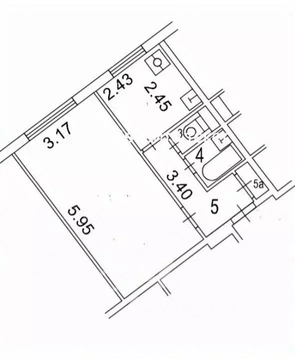 1-к кв. Москва ул. Островитянова, 26К2 (32.8 м) - Фото 2