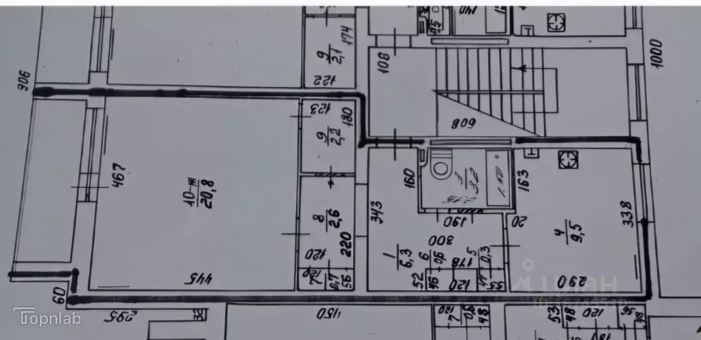 1-к кв. Калининградская область, Гурьевский муниципальный округ, пос. ... - Фото 2