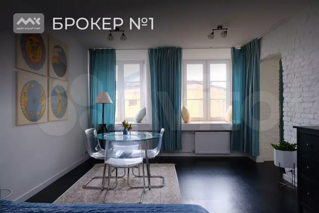 1-к. квартира, 41 м, 4/4 эт. - Фото 1