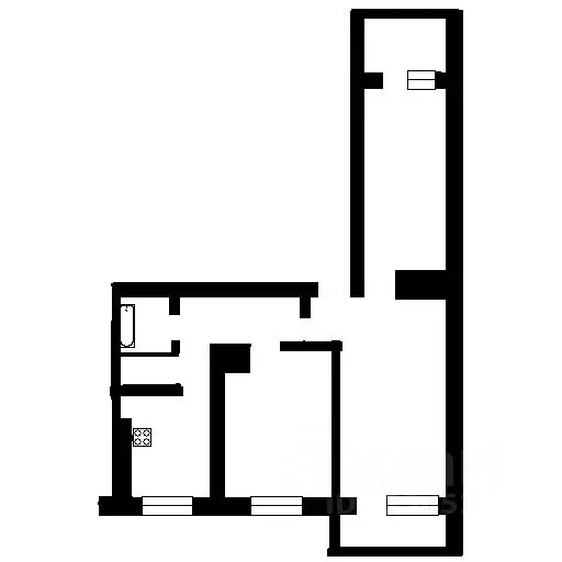 3-к кв. Нижегородская область, Нижний Новгород Волжская ул., 16 (60.6 ... - Фото 2
