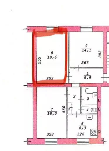 Комната Новосибирская область, Новосибирск ул. Новая Заря, 1А (19.6 м) - Фото 1