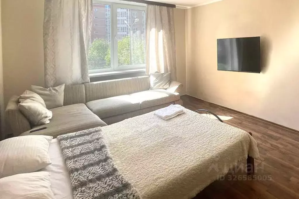 1-к кв. Саха (Якутия), Якутск ул. Петра Алексеева, 27 (42.0 м) - Фото 1