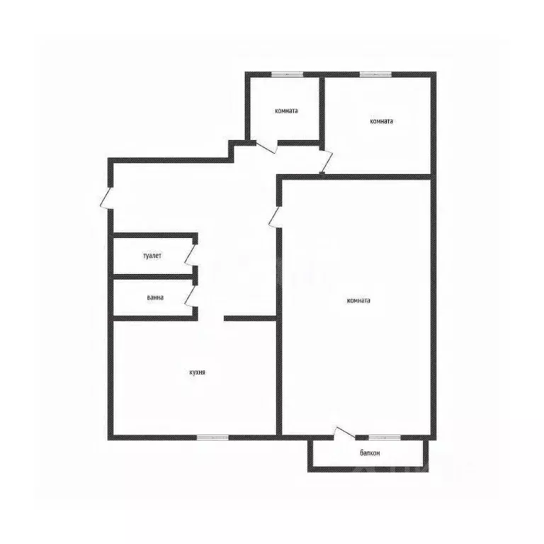 3-к кв. Тверская область, Конаковский муниципальный округ, Радченко ... - Фото 1