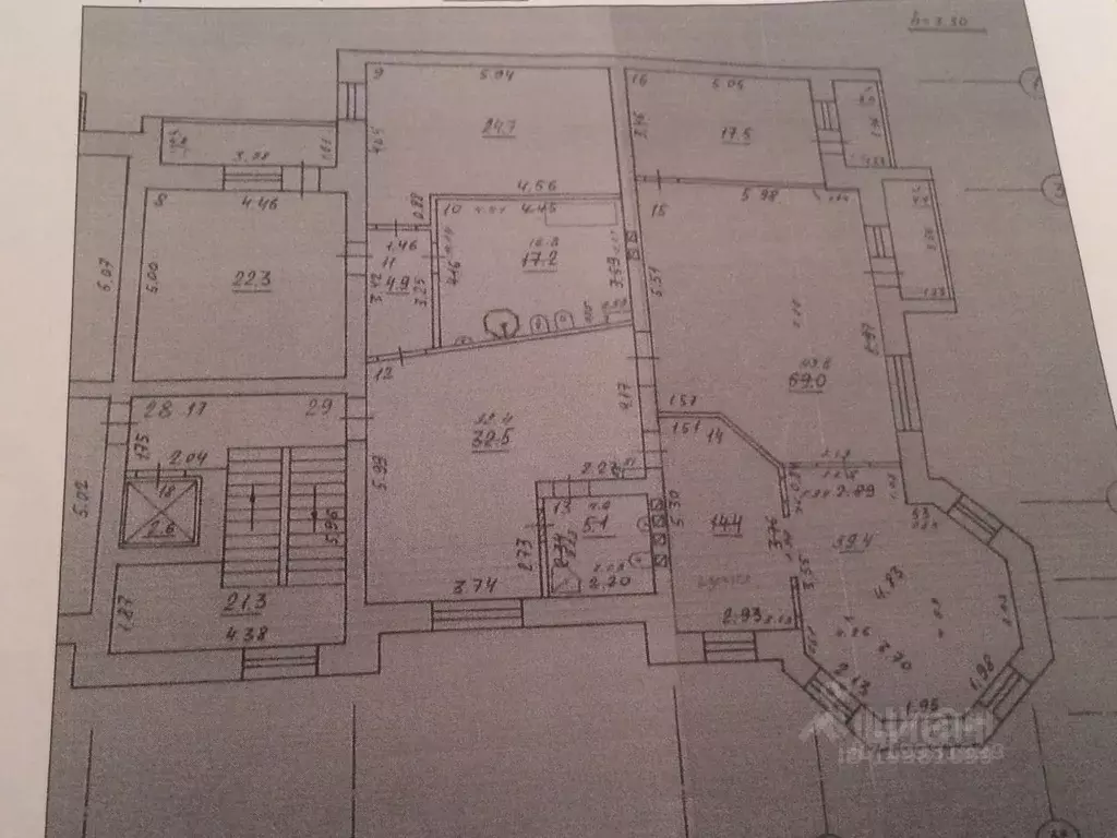 4-к кв. Самарская область, Самара Ленинская ул., 204 (213.0 м) - Фото 0