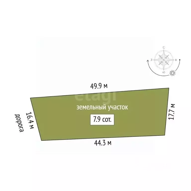 Участок в Ростовская область, Аксайский район, Старочеркасская ст-ца ... - Фото 1