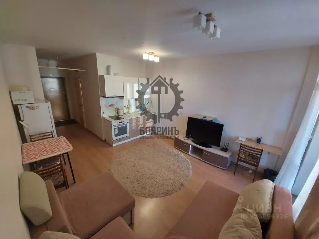 Студия Свердловская область, Екатеринбург Уктус жилрайон, Светлый мкр, ... - Фото 1