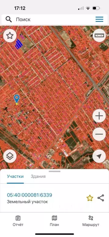 Участок в Дагестан, Махачкала Перестройка кв-л, ул. 1-я Перестроечная, ... - Фото 0