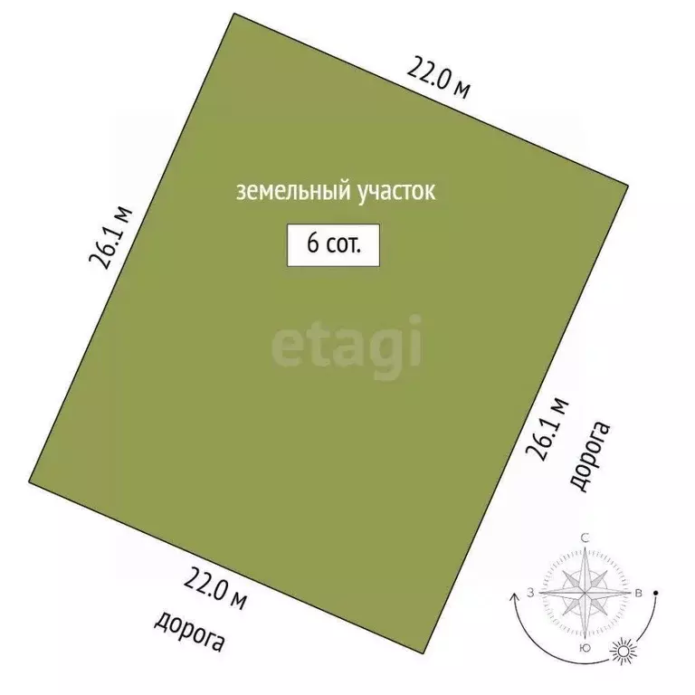 Участок в Тюменская область, Тюменский муниципальный округ, ... - Фото 2