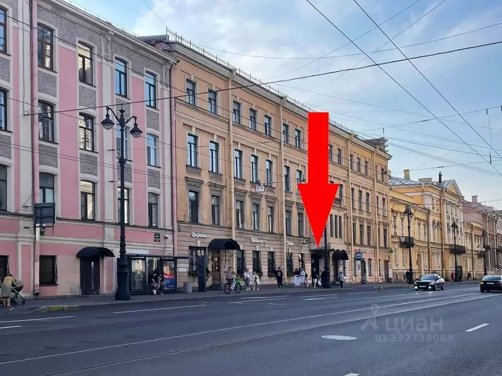 Помещение свободного назначения в Санкт-Петербург 1-я Васильевского ... - Фото 1