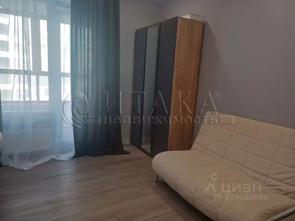 Студия Санкт-Петербург ул. Русановская, 24 (21.72 м) - Фото 1