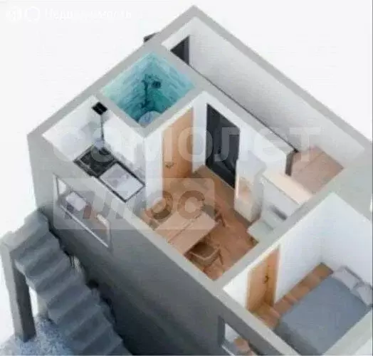 Квартира-студия: Севастополь, Алуштинская улица, 14 (36 м) - Фото 2