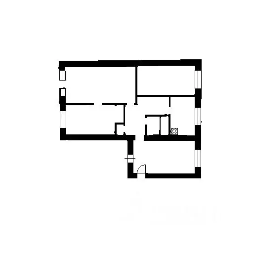 2-к кв. Иркутская область, Ангарск Б кв-л, 6 (55.6 м) - Фото 1