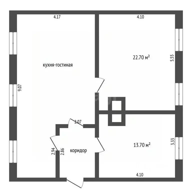 Дом в Тюменская область, Тюмень ул. Ратная (72 м) - Фото 1