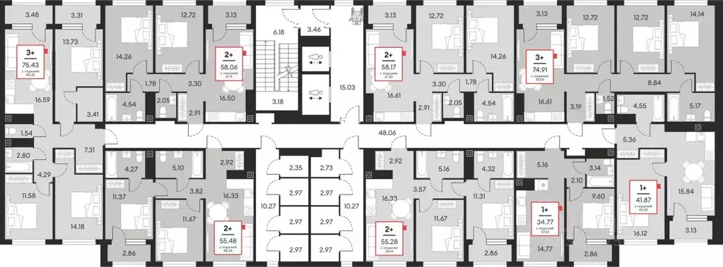 1-к кв. Ханты-Мансийский АО, Нефтеюганск ул. Нефтяников, 48А (34.77 м) - Фото 1