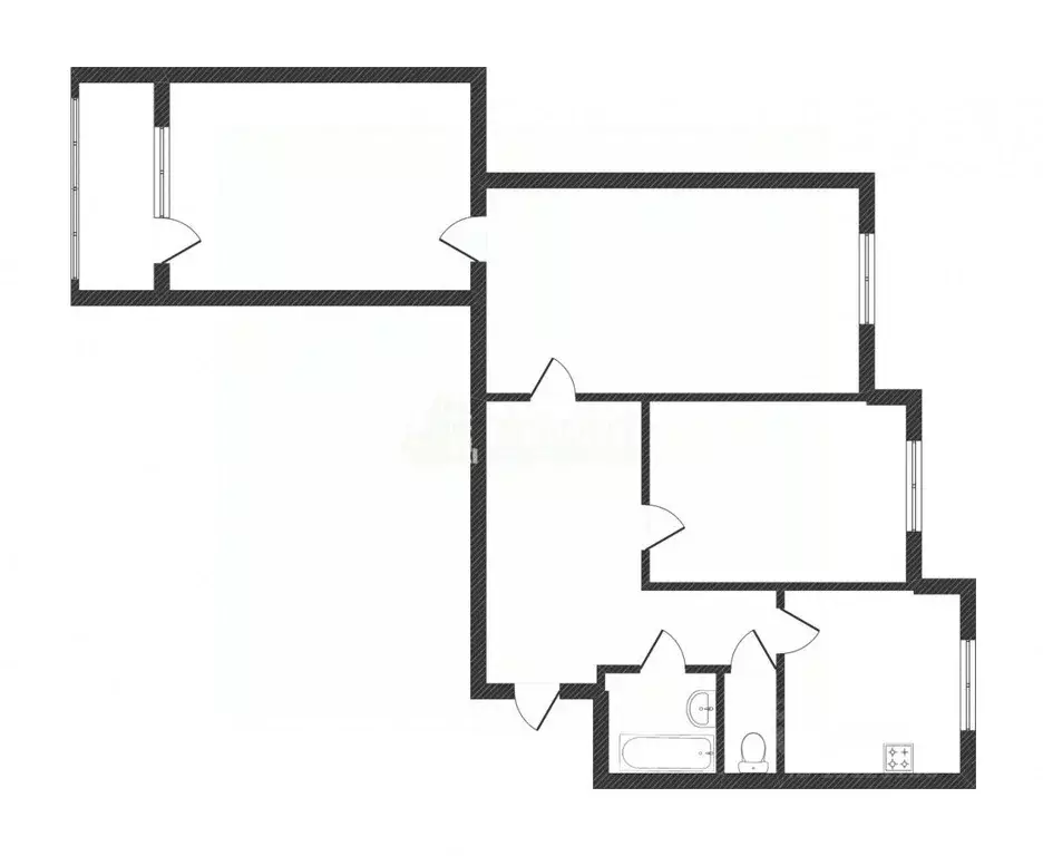 3-к кв. Ямало-Ненецкий АО, Новый Уренгой Советский мкр, 3/6 (67.4 м) - Фото 0