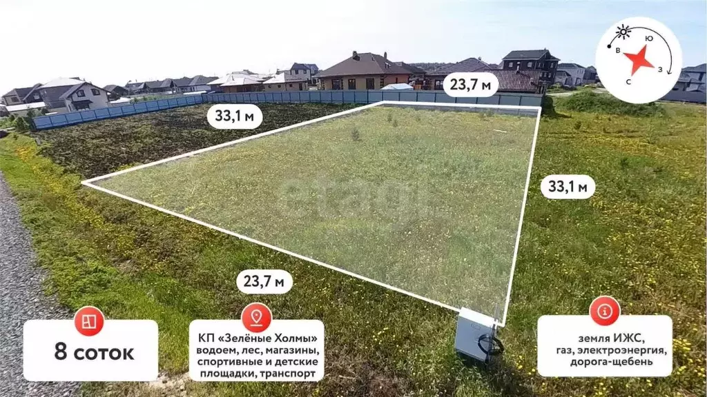 Участок в Тюменская область, Тюменский муниципальный округ, с. ... - Фото 1