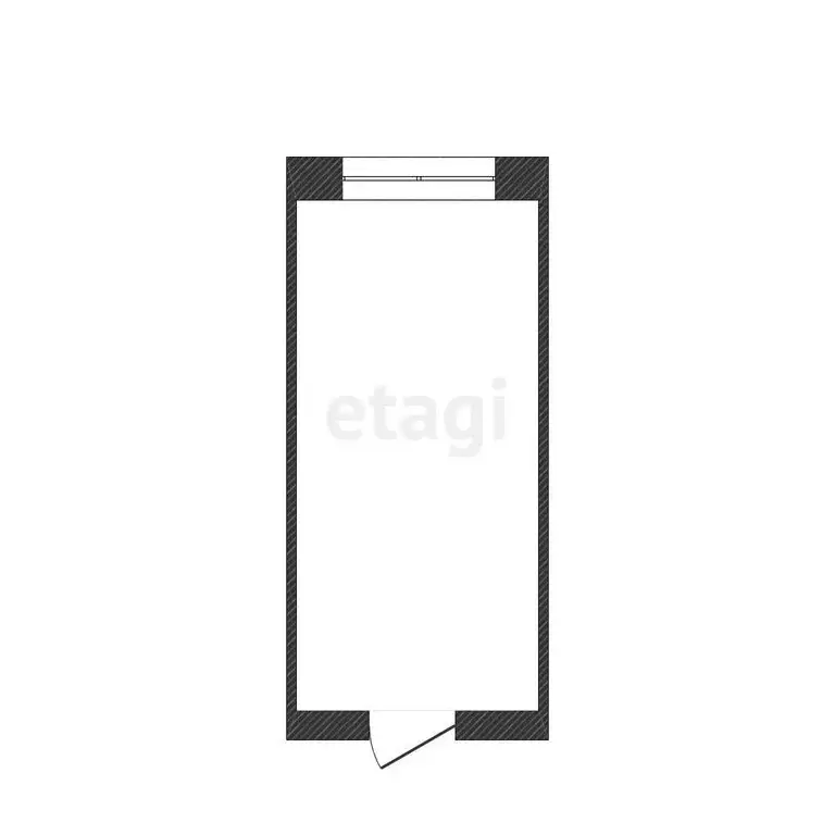 1к в -комнатной квартире (12.2 м) - Фото 1