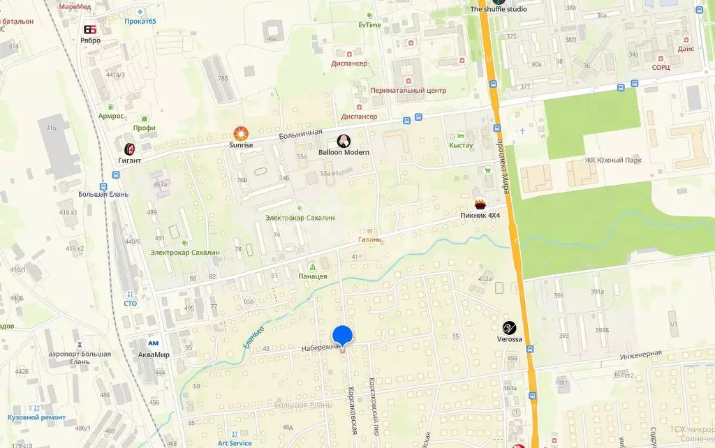 Дом в Сахалинская область, Южно-Сахалинск Большая Елань п/р, ул. ... - Фото 2