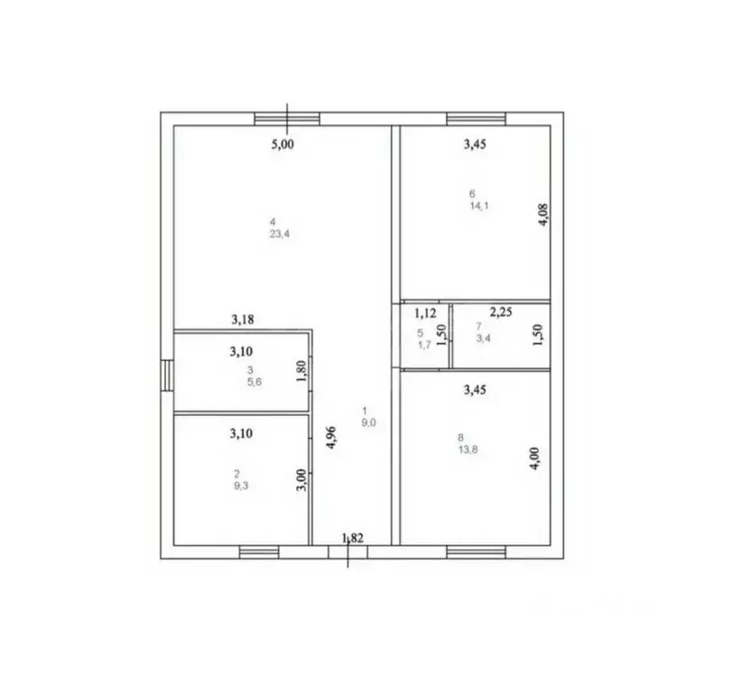 Дом в Оренбургская область, с. Сакмара ул. Дзержинского, 22 (80 м) - Фото 2