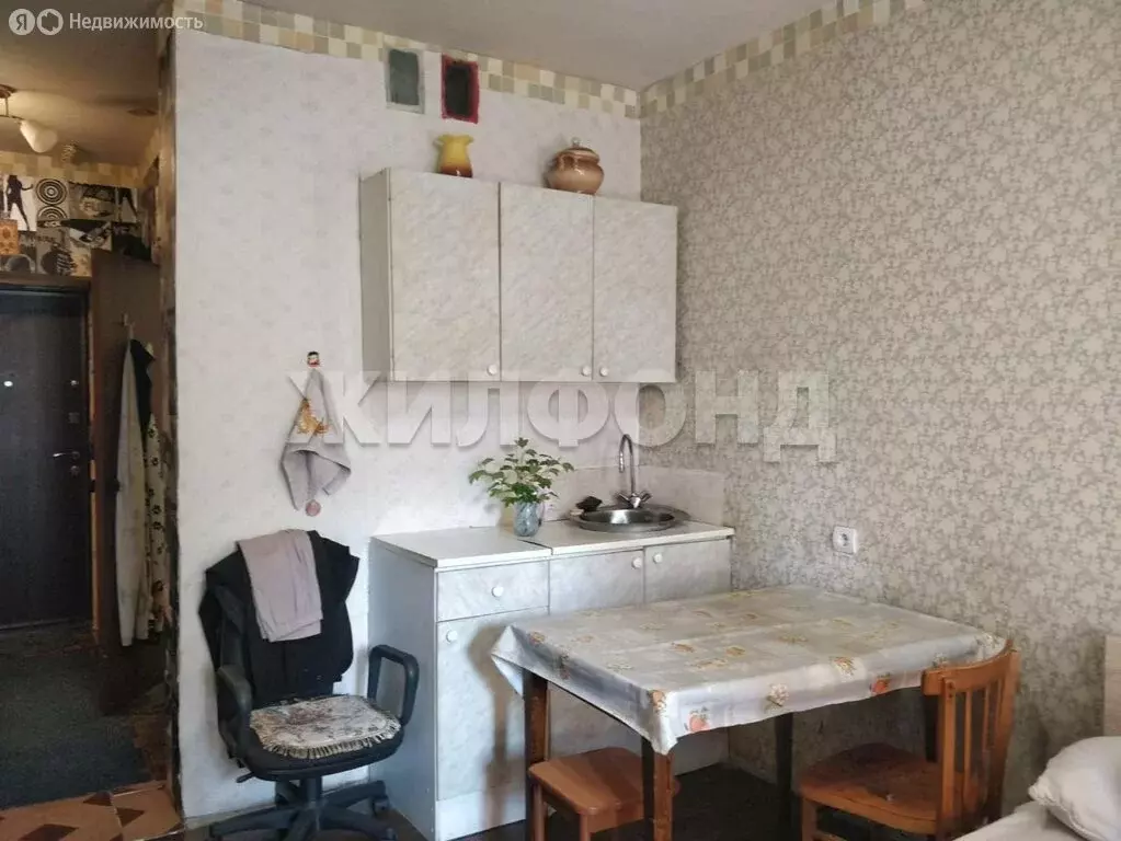 Квартира-студия: Новосибирск, улица Авиастроителей, 11/1 (21 м) - Фото 0