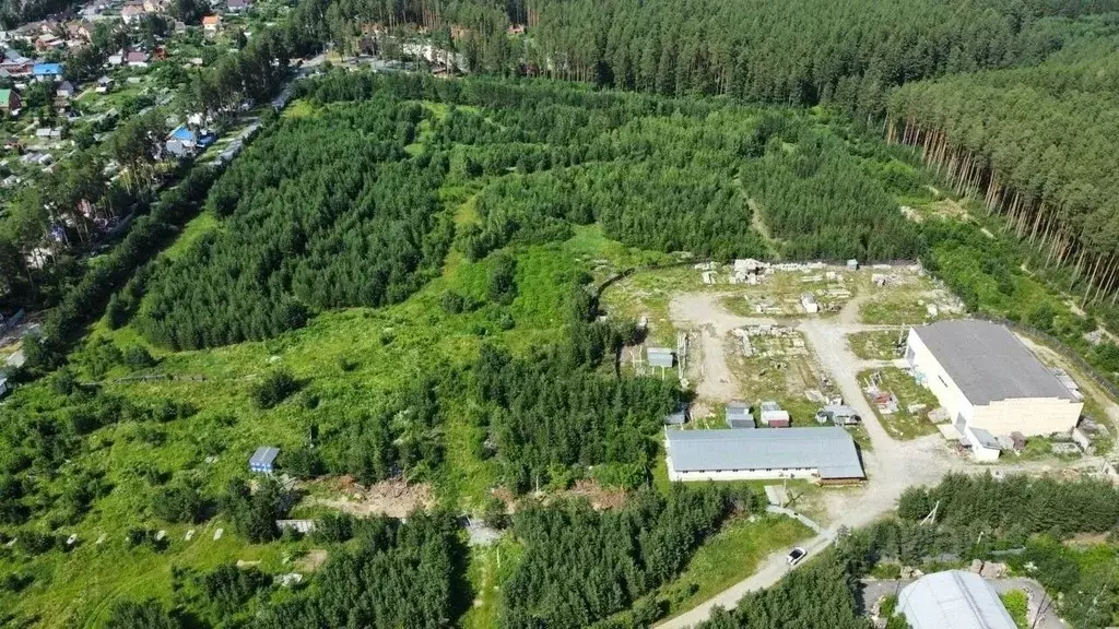 Участок в Свердловская область, Сысерть Красногорская ул., 29 (7.15 ... - Фото 1